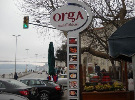 Orga Muhallebicisi Totem Tabela