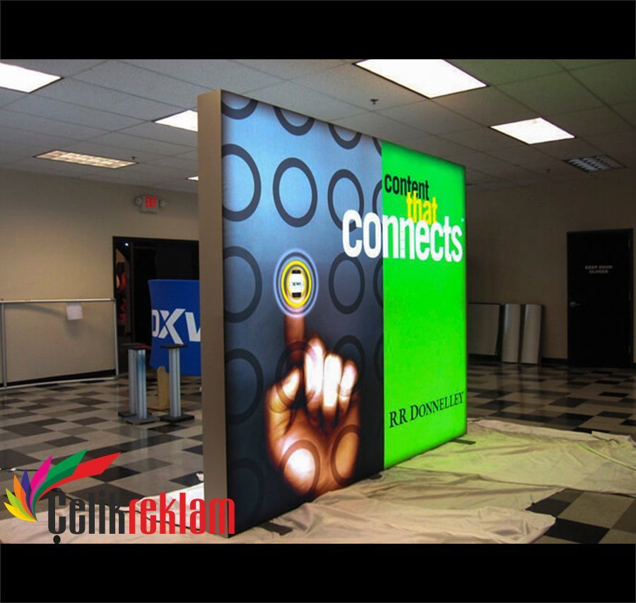 Led Işıklı Tekstil Lightbox