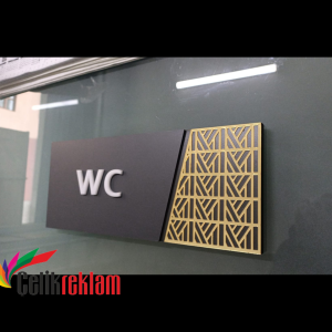 Kapı İsimlik (25 x 13 cm)